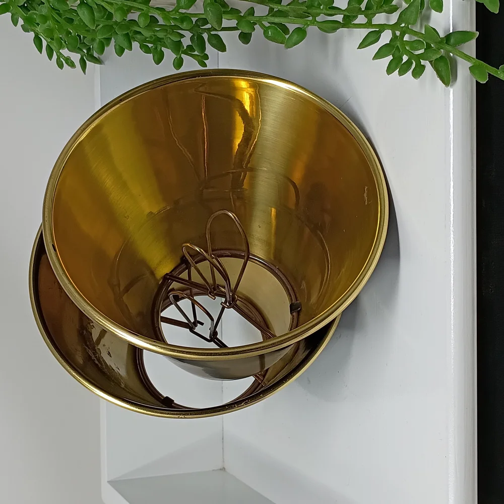 Black and Gold Lampshade